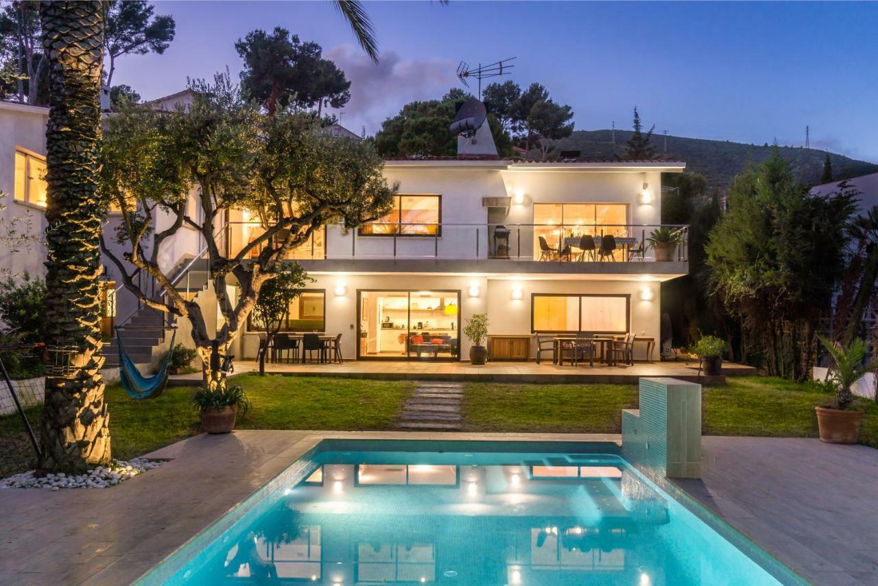 Villa Bella Vista Castelldefels Exterior foto